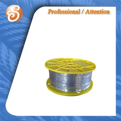 Nantong Shenwei S. S 1x 7 304/316 Rustfritt ståltråd tau